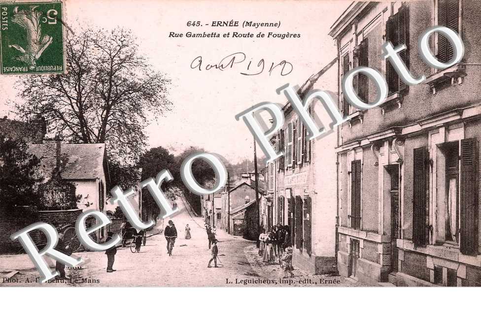 rue gambetta et route de fougeres