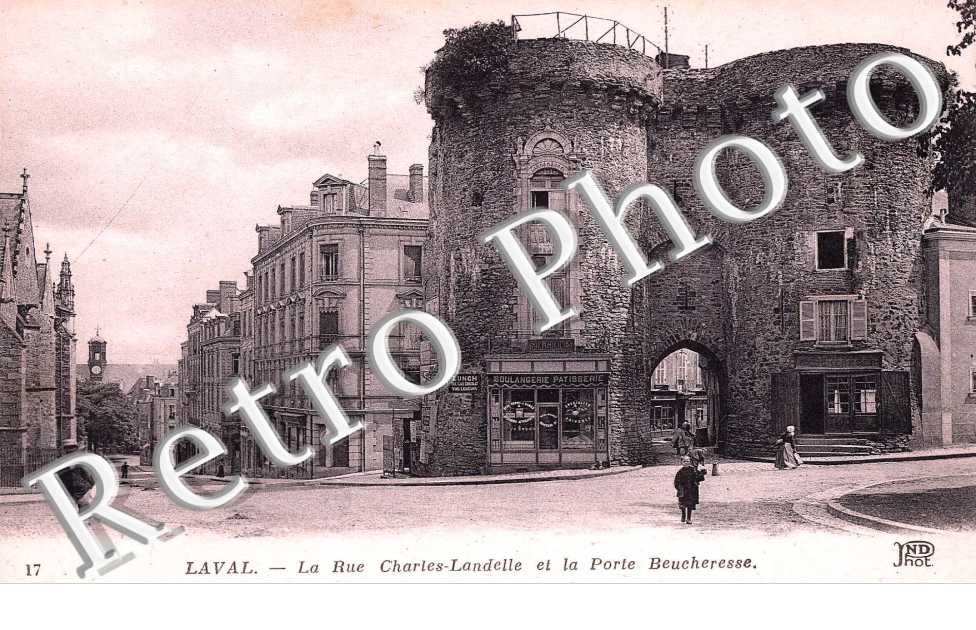 RUE CHARLES LANDELLE  ET LA PORTE  BEUCHERESSE
