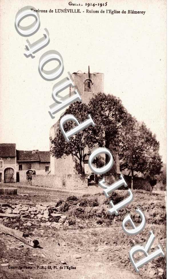 Ruines de l'eglise