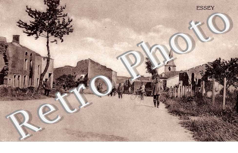 Entree du village par la route de Flirey