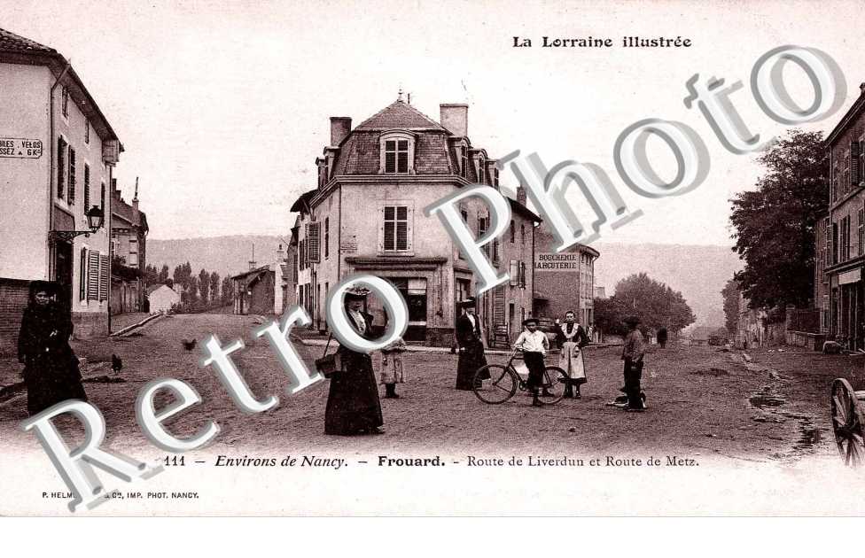 Route de Liverdun et route de Metz