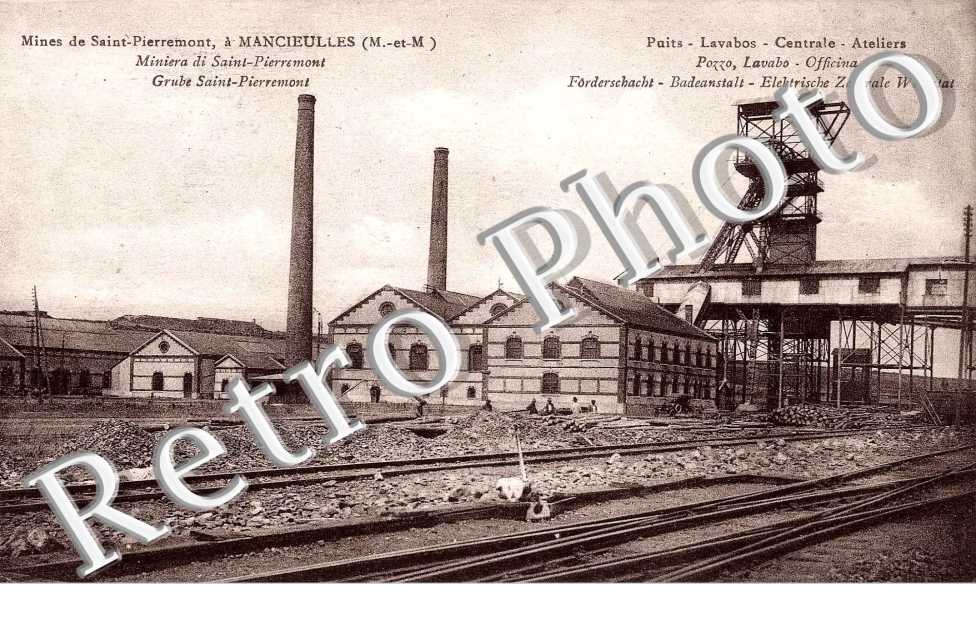 mines de saint pieremont - puits-lavabos-centrale-ateliers