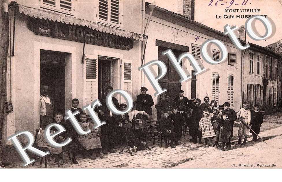 le cafe Hussenet (belle carte animee)