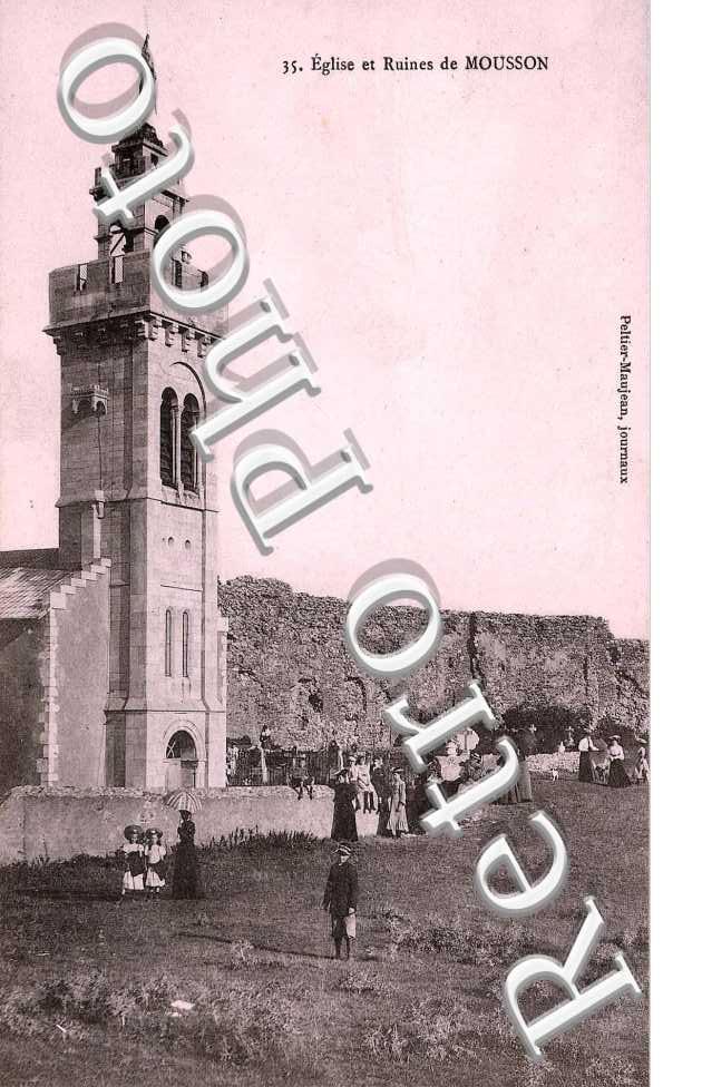 eglise et ruines de mousson
