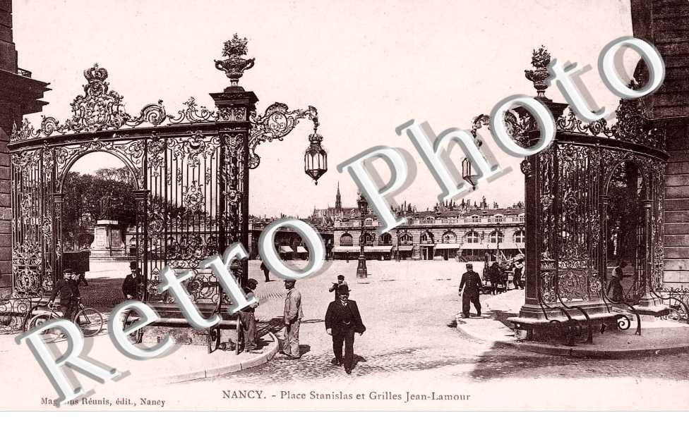 PLACE STANISLAS ET GRILLES JEAN LAMOUR