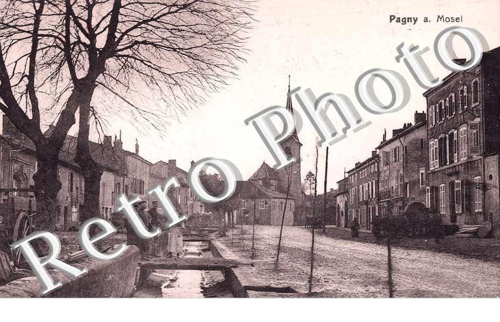 (une rue) - feldpostkarte