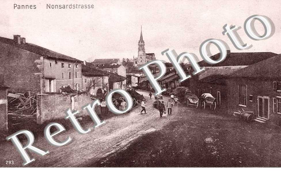 Nonsardstrasse - feldpostkarte