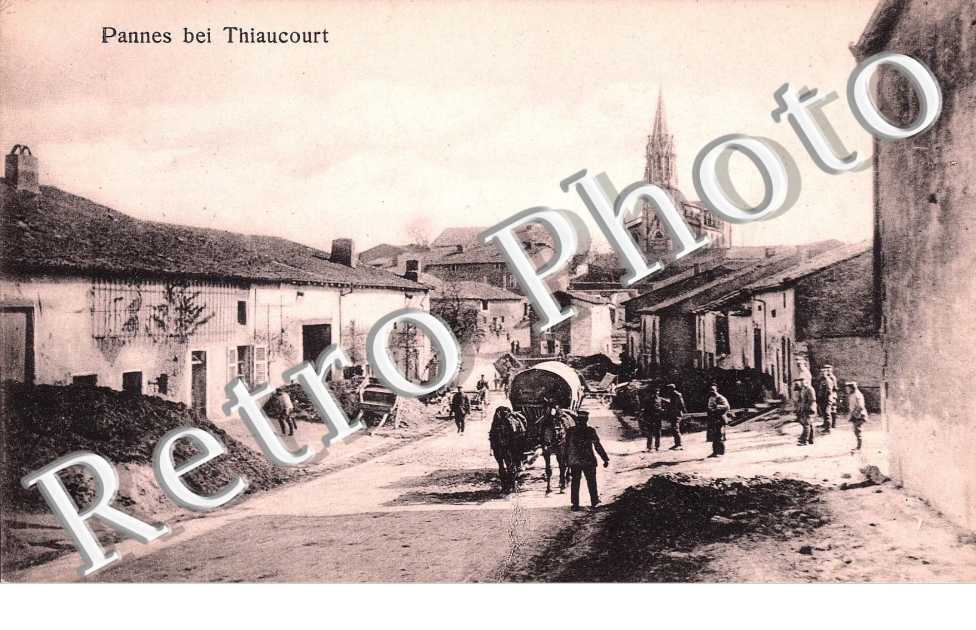 (une rue) - feldpostkarte