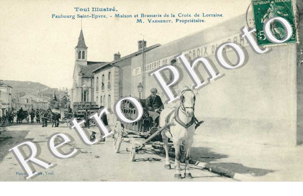faubourg Saint Epvre - maison et brasserie de la Croix de Lorraine, M. Varnerot, Proprietaire