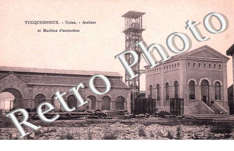 Usine - ateliers et machine d'extraction