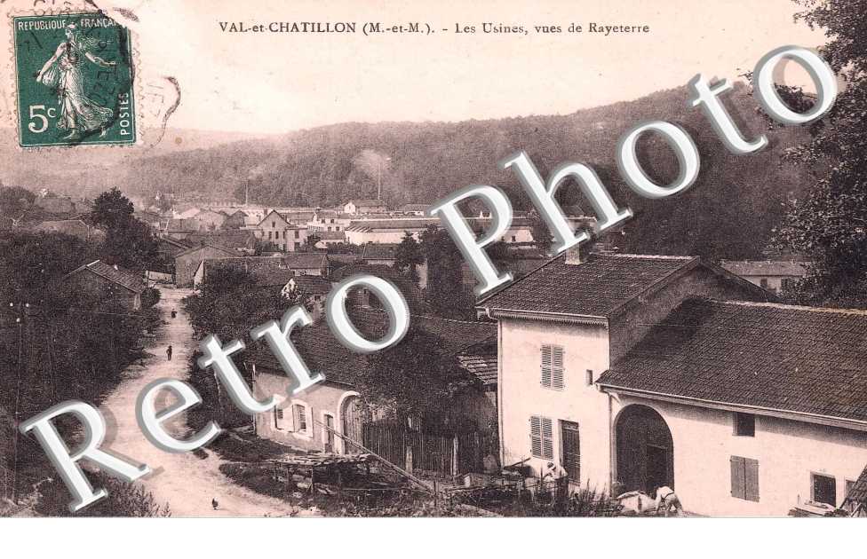 Les usines vues de Rayeterre