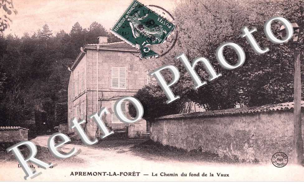 le chemin du fond de la vaux