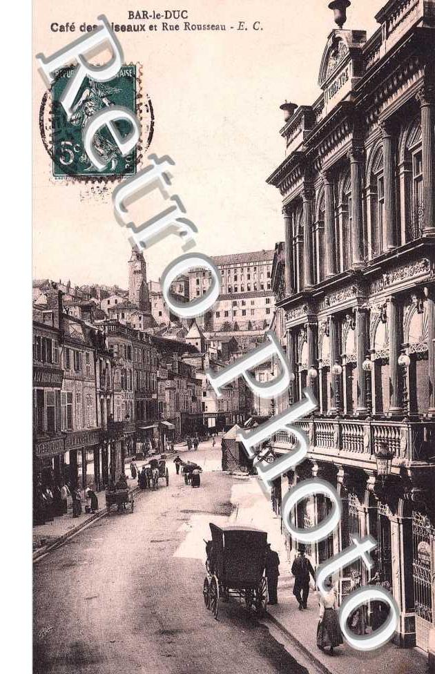cafe des oiseaux et rue rousseau