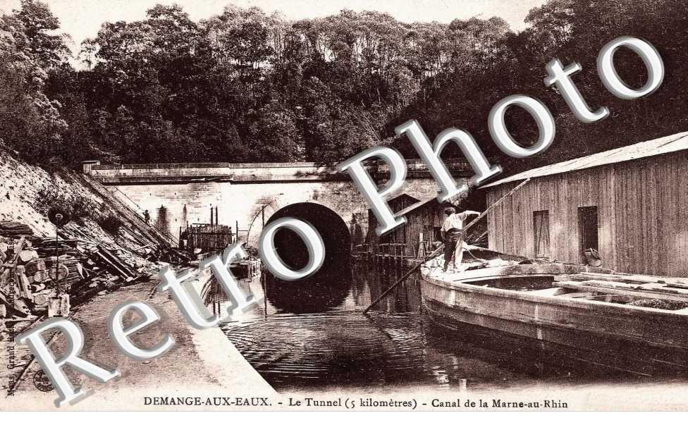 Le tunnel - canal de la Marne-au-Rhin