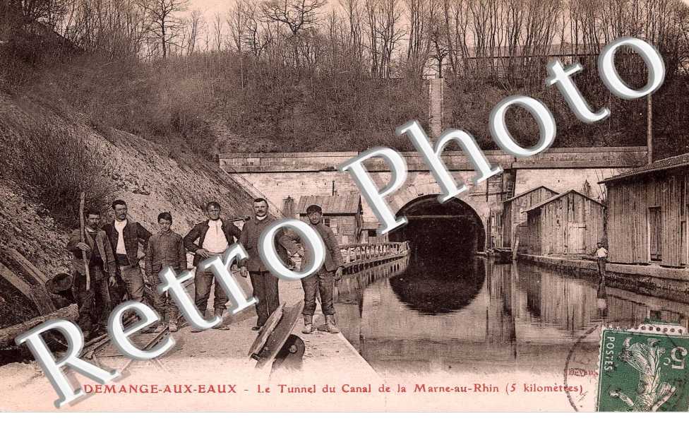 le tunnel du canal de la marne au rhin