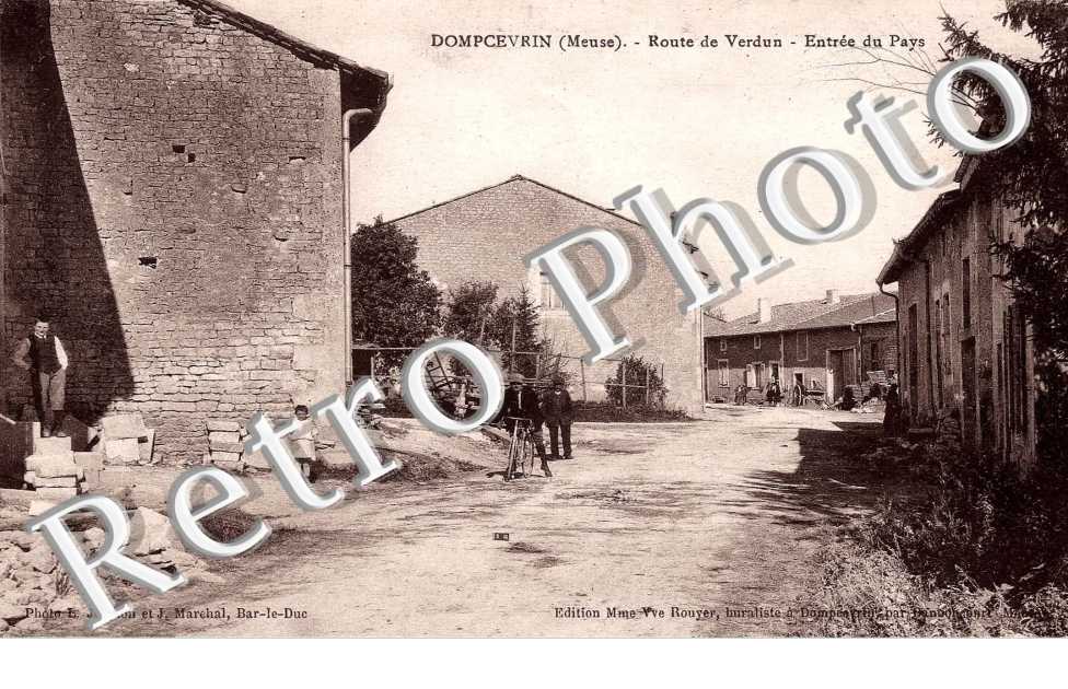 Route de Verdun - entree du pays