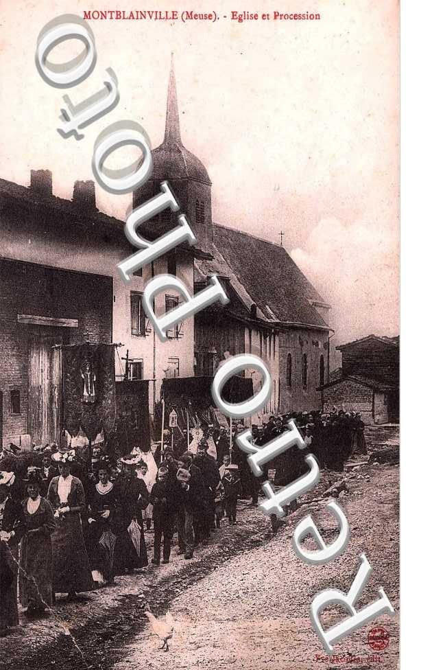 Eglise et procession