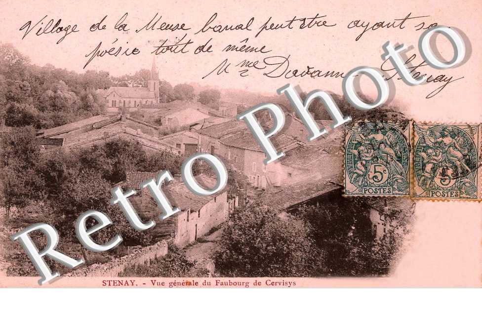 Vue generale du Faubourg de Cervisys