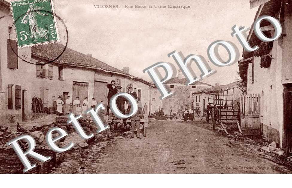 rue Basse et usine electrique