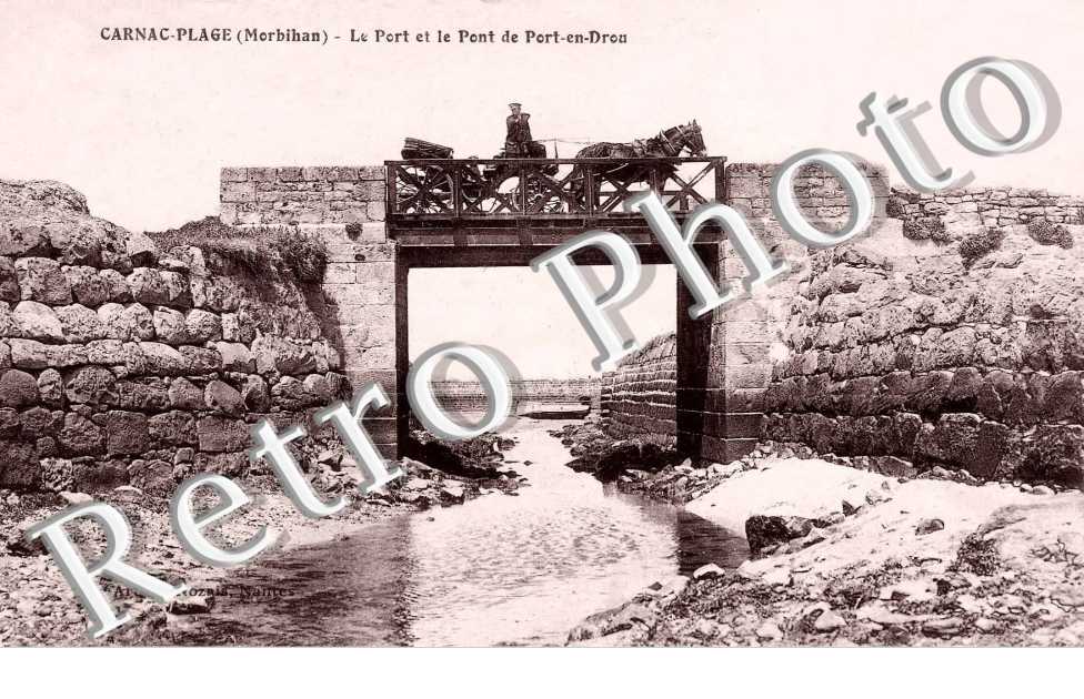 la port et le pont de Port en Drou