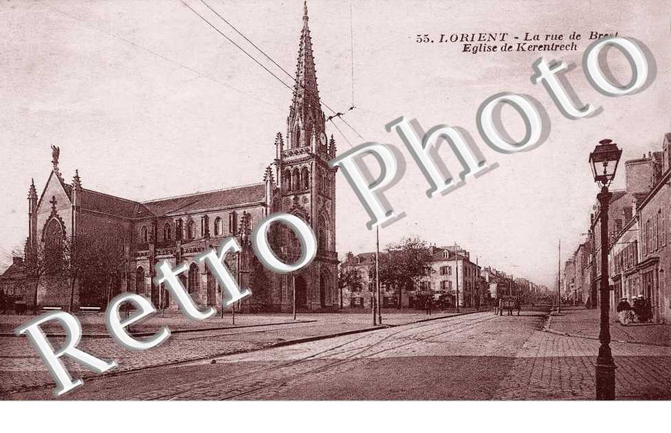 la rue de Brest, Eglise