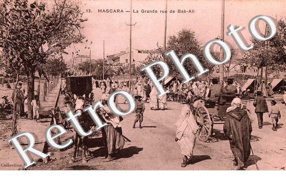la grande rue de Bab Ali