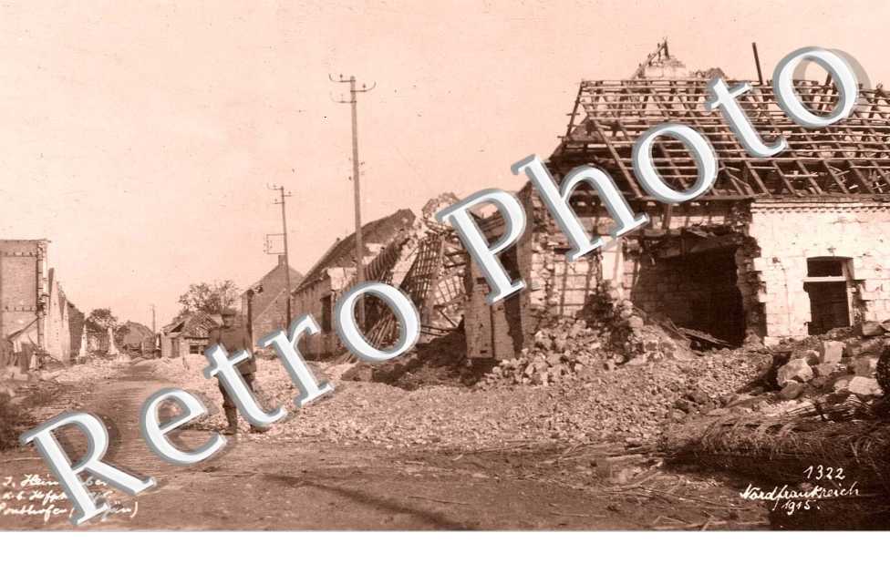 rue en ruines