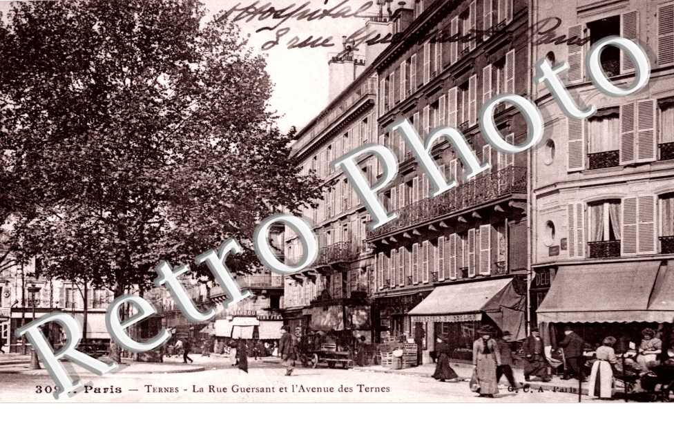 la rue Guersant etl&#039;Avenue des Ternes