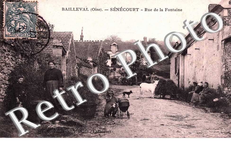 Sénécourt - Rue de la Fontaine