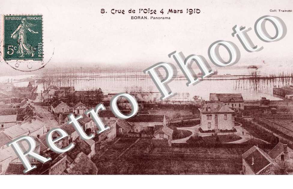 Panorama - Crue du 4 mars 1910