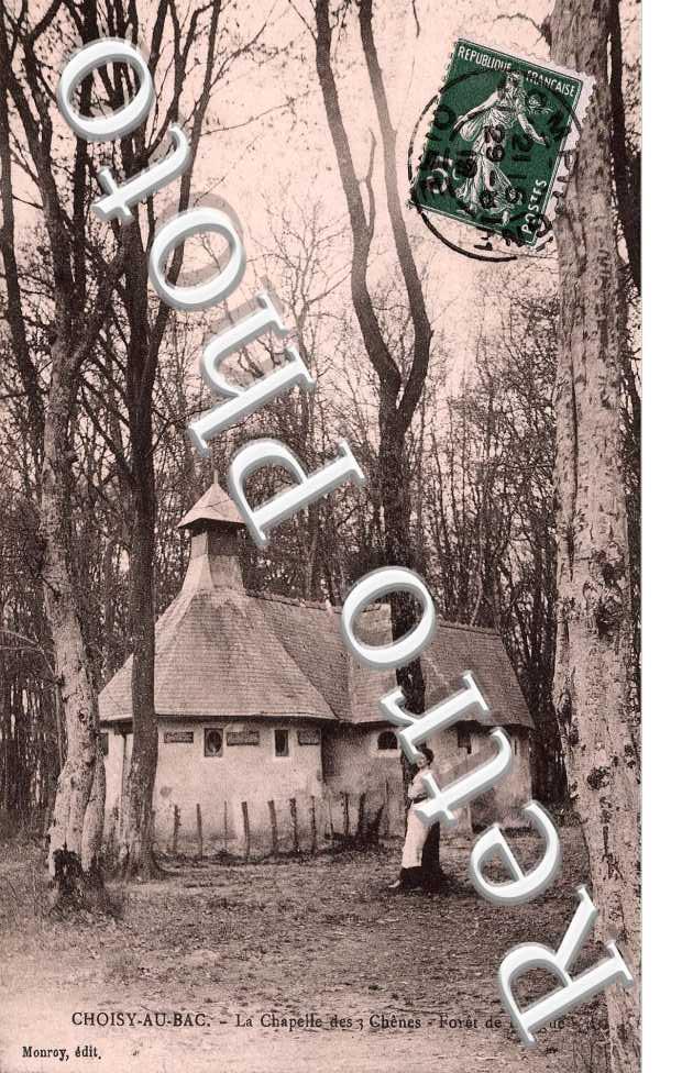 la chapelle des 3 chenes - foret de l'Aigue