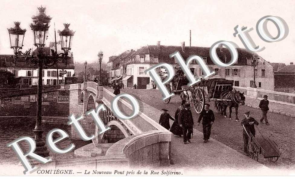 Le Nouveau Pont pris de la rue de Solférino