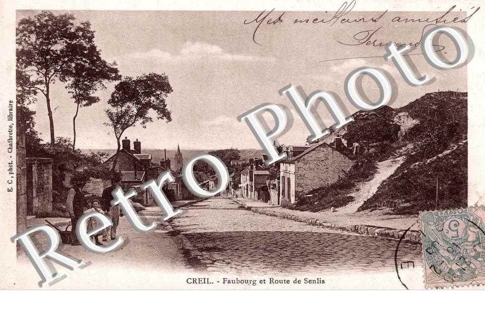 faubourg e troute de Senlis
