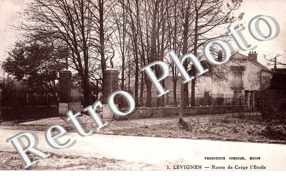 Levignan - Route de Crepy - l'etoile