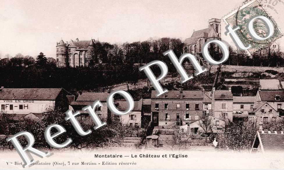 Le chateau et l'eglise