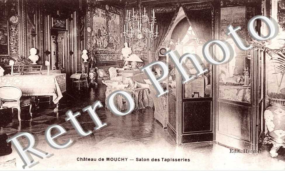 chateau de Mouchy, salon des tapisseries