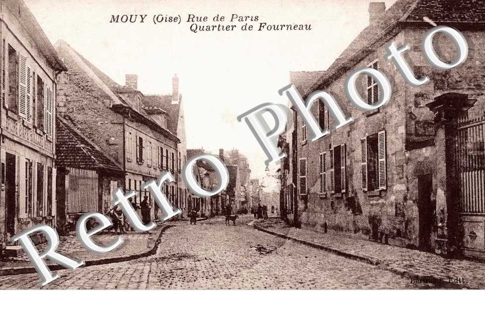 rue de Paris, quartier de Fourneau