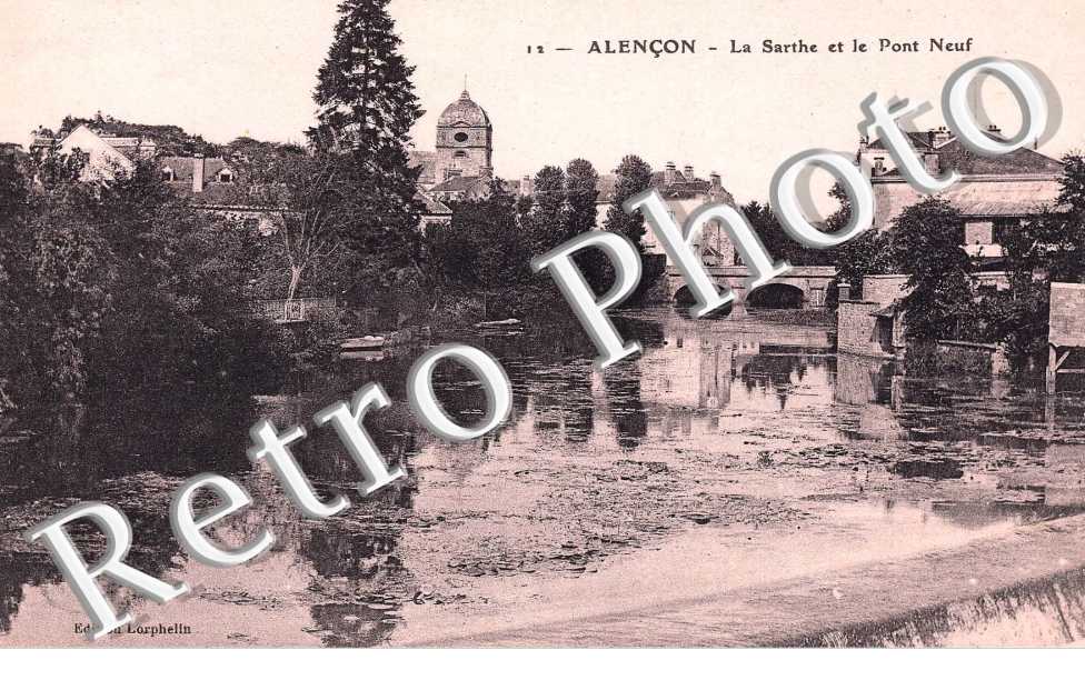LA SARTHE ET LE PONT NEUF