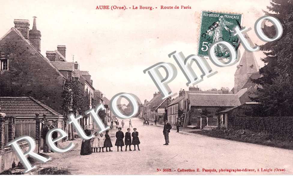 le bourg, route de Paris