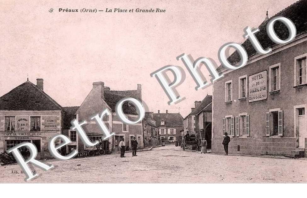 la place et Grande Rue