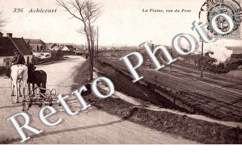 la plaine vue du pont