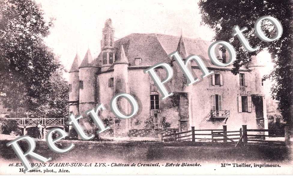 chateau de Creminil.  entree blanche