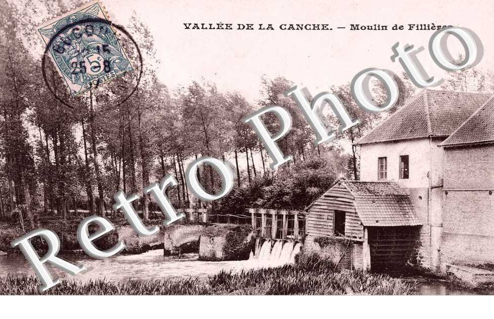 vallee de la Canche, moulin de Fillieres