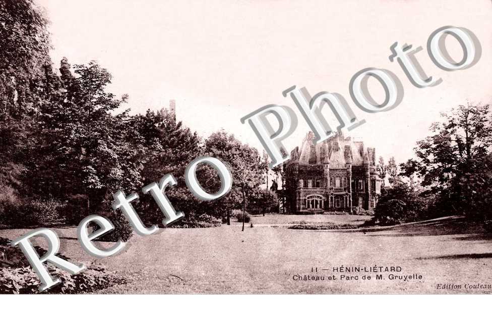 chateau et parc de M. Gruyelle