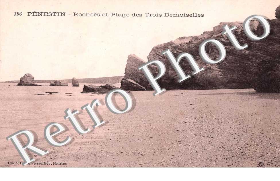 rochers et plage des trois demoiselles