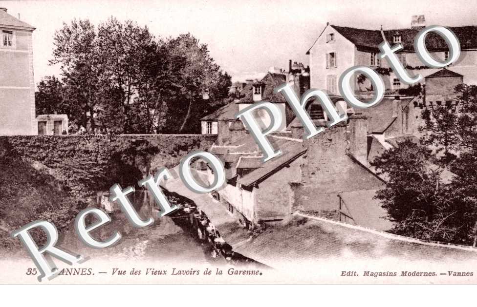 VUE DES VIEUX LAVOIRS DE LA GARENNE