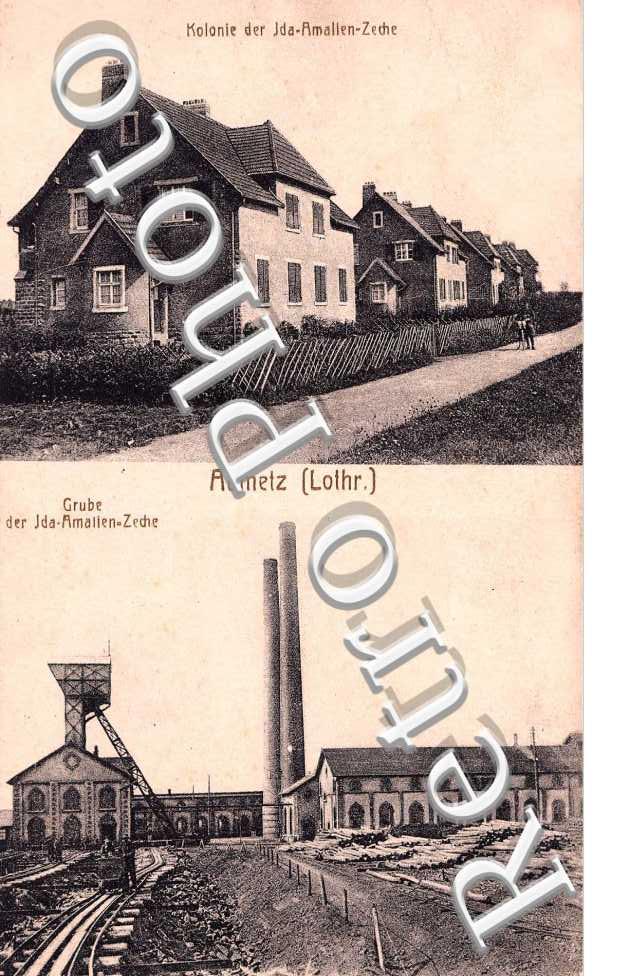 Grube der Jda-Amallen-Zeche, Kolonie der Jda-Amallen-Zeche