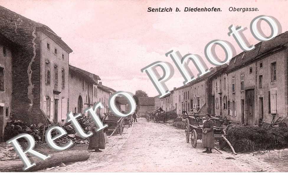 gruss aus Sentzig bei Diedenhofen Obergasse