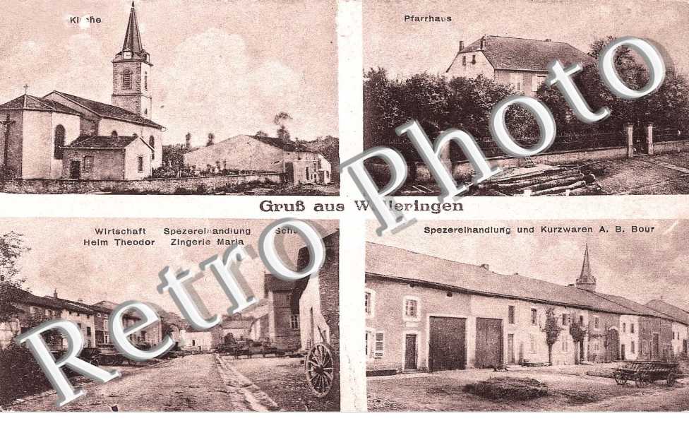 rPfarrhaus  Wirtschaft Helm Theodor Zingerle Maria Spezereihandlung A. B. Bour