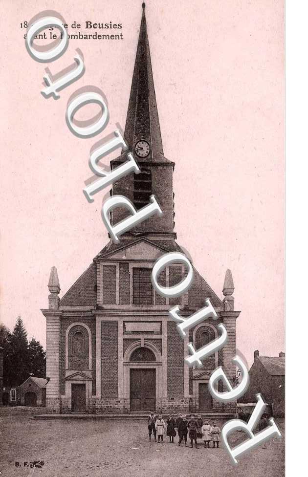 eglise avant le bombardement